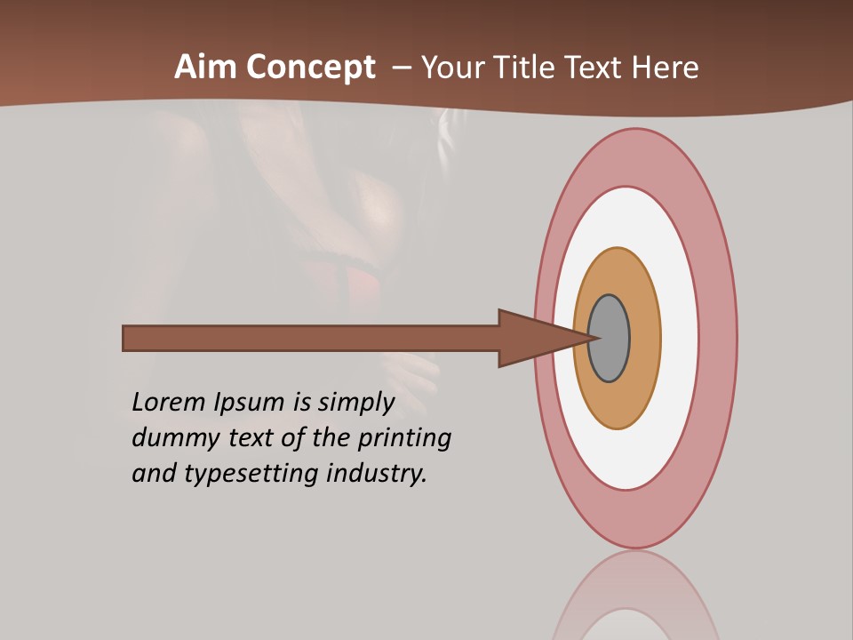 Tenderness Dark Interior PowerPoint Template