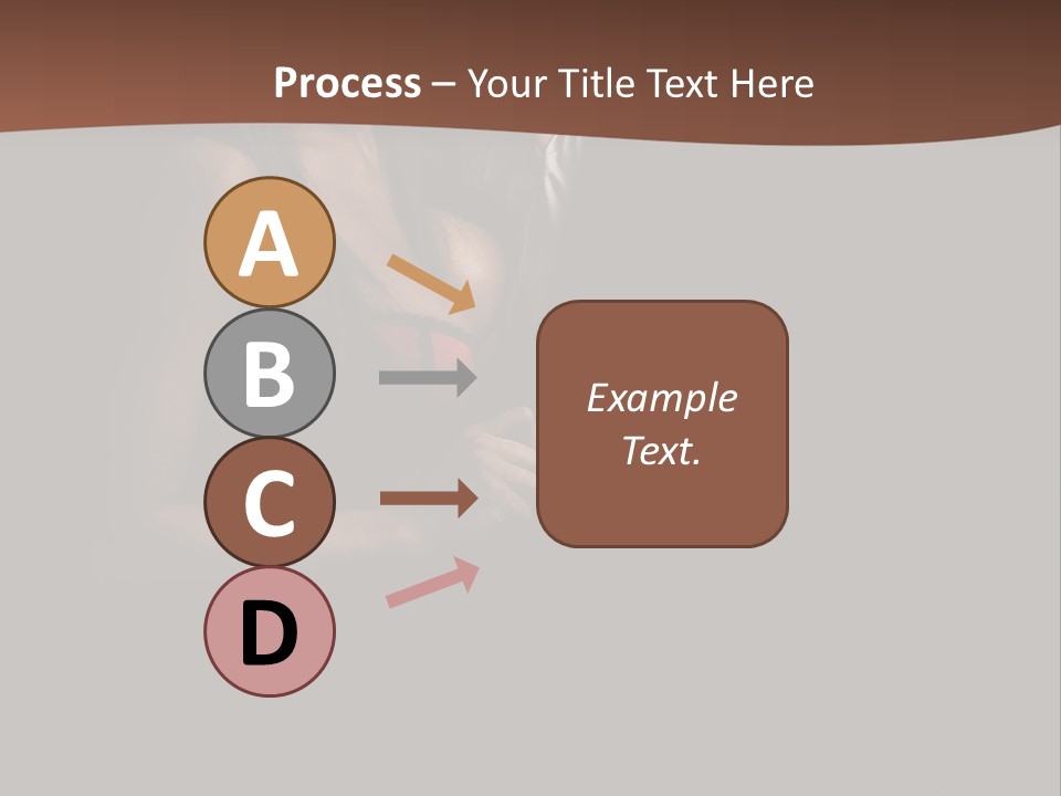 Tenderness Dark Interior PowerPoint Template