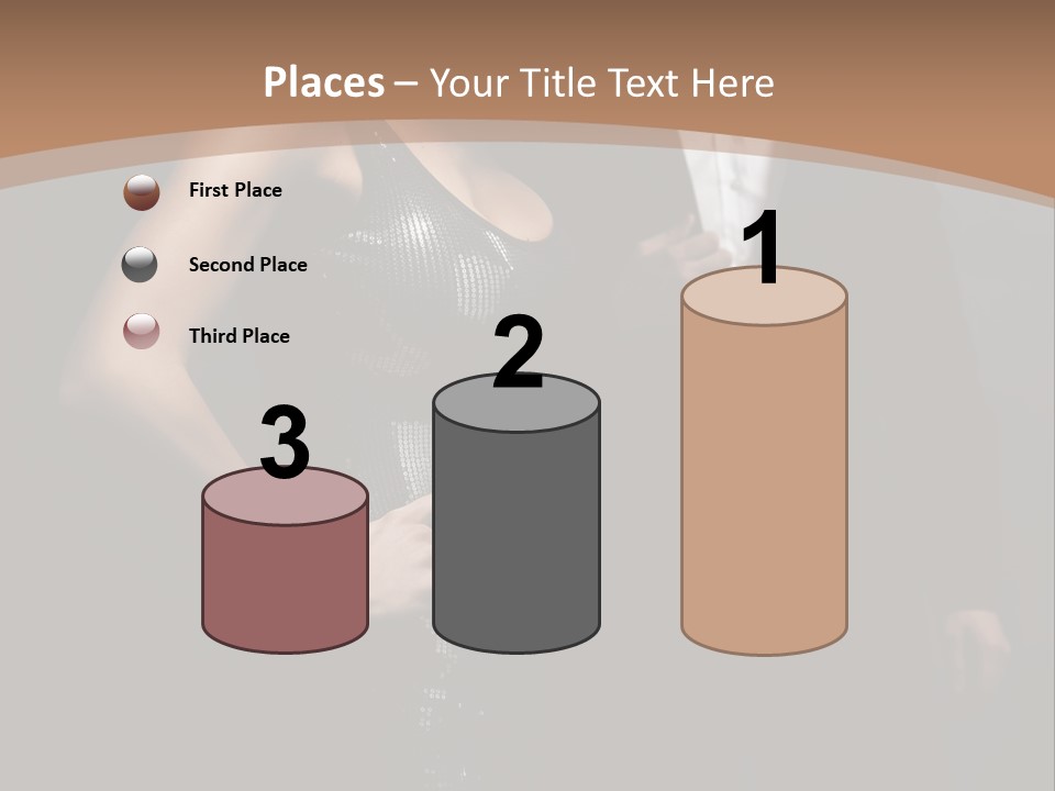 Pose Lips Lifestyle PowerPoint Template