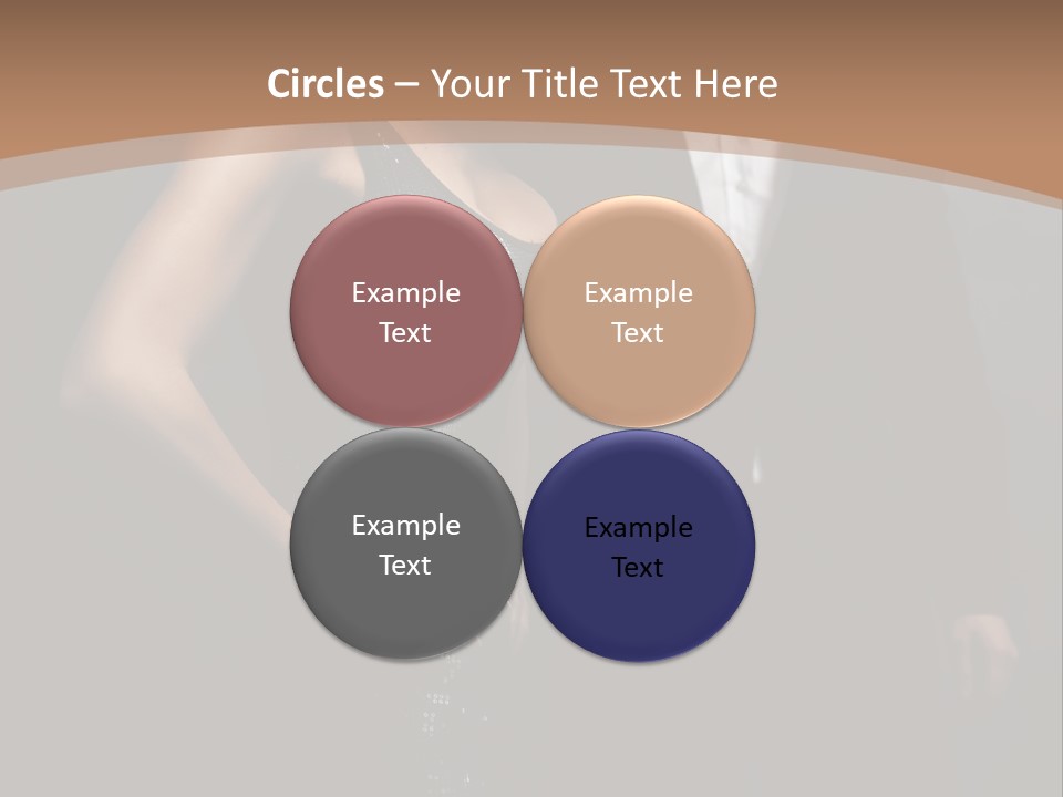 Pose Lips Lifestyle PowerPoint Template