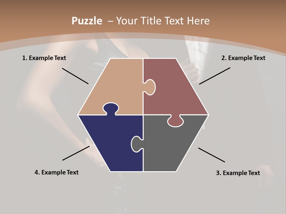 Pose Lips Lifestyle PowerPoint Template