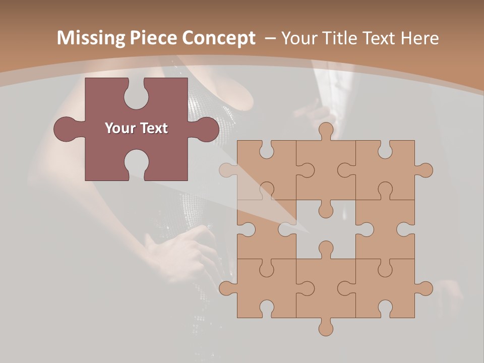 Pose Lips Lifestyle PowerPoint Template