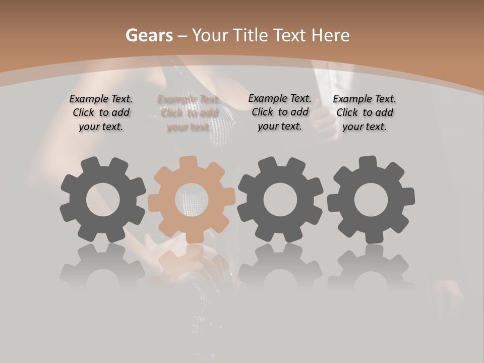 Pose Lips Lifestyle PowerPoint Template