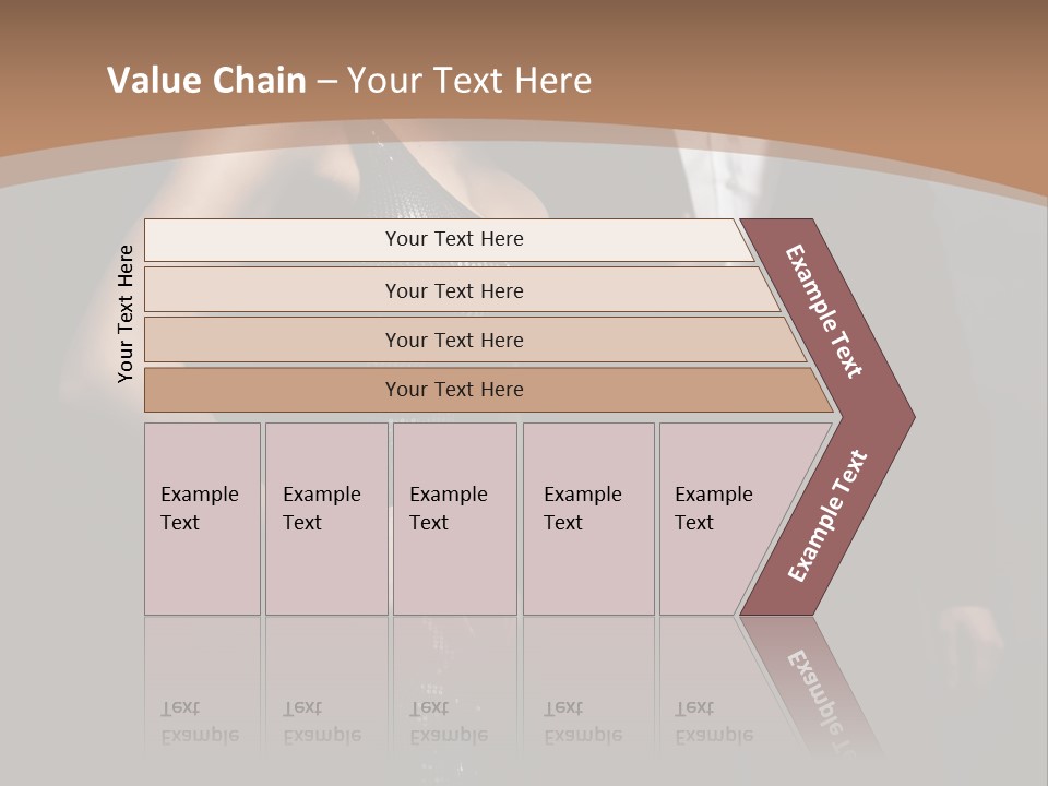 Pose Lips Lifestyle PowerPoint Template