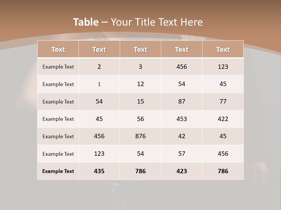 Pose Lips Lifestyle PowerPoint Template