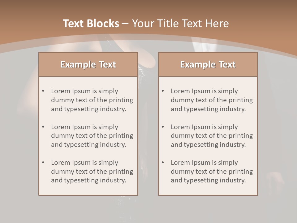 Pose Lips Lifestyle PowerPoint Template