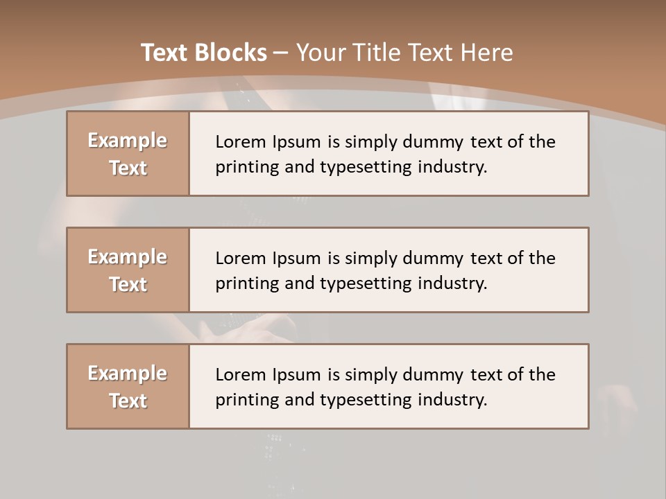 Pose Lips Lifestyle PowerPoint Template