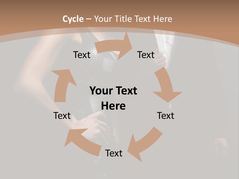 Pose Lips Lifestyle PowerPoint Template