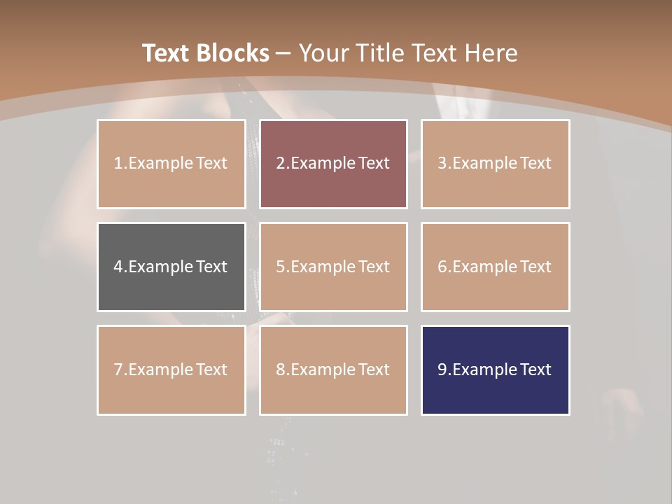 Pose Lips Lifestyle PowerPoint Template