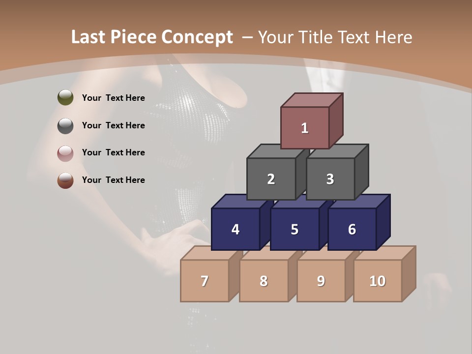 Pose Lips Lifestyle PowerPoint Template