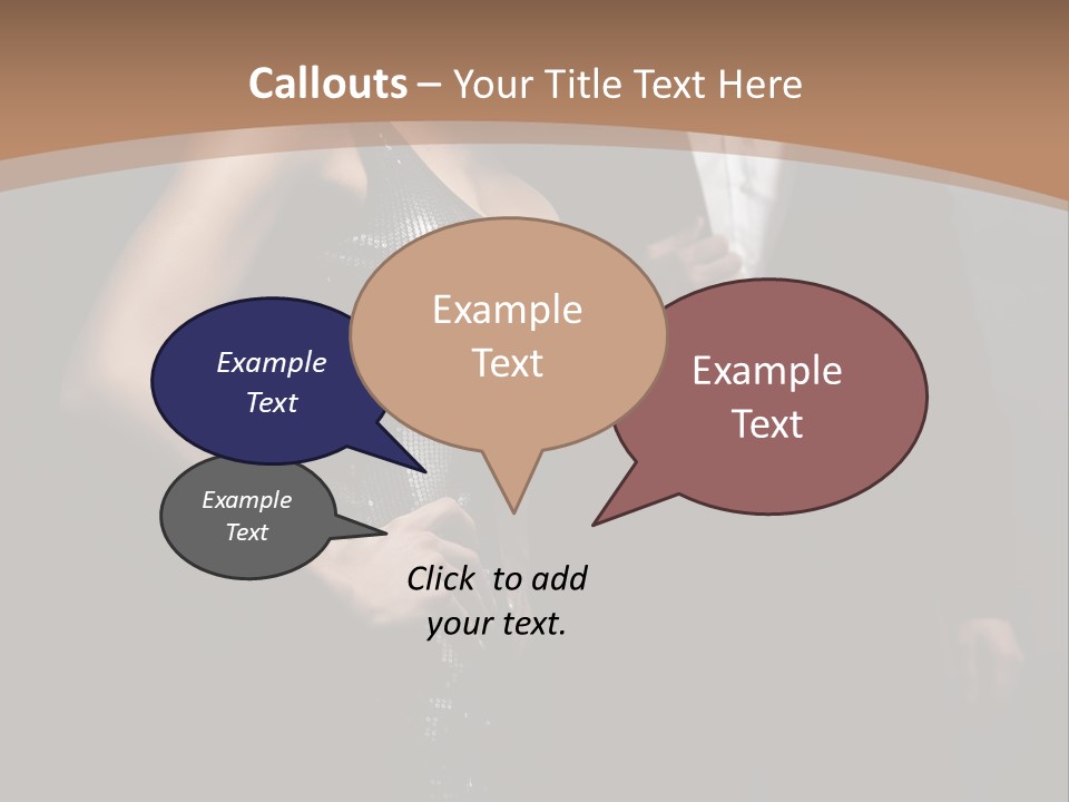 Pose Lips Lifestyle PowerPoint Template