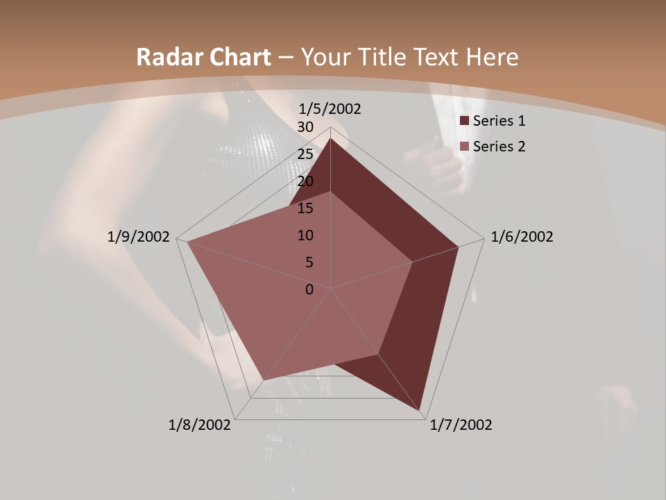 Pose Lips Lifestyle PowerPoint Template