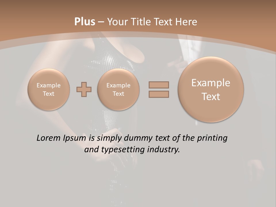 Pose Lips Lifestyle PowerPoint Template