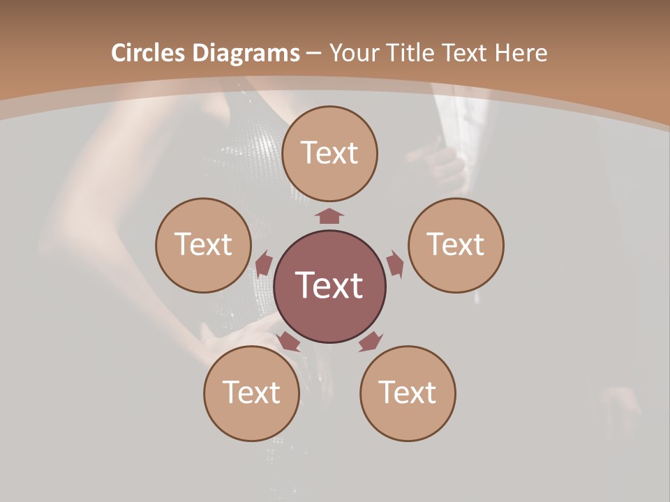 Pose Lips Lifestyle PowerPoint Template