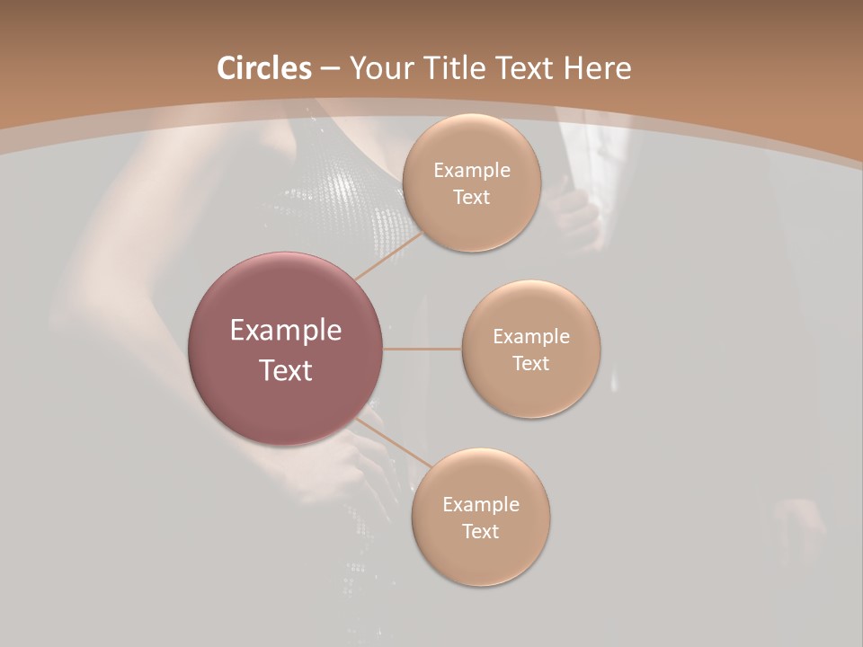 Pose Lips Lifestyle PowerPoint Template