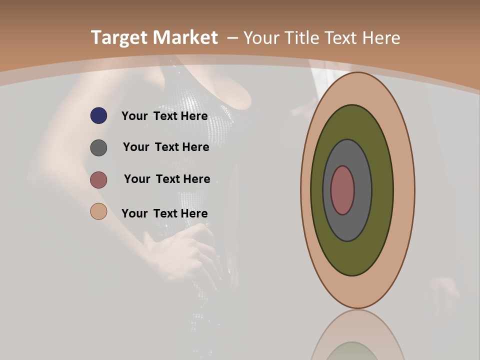 Pose Lips Lifestyle PowerPoint Template