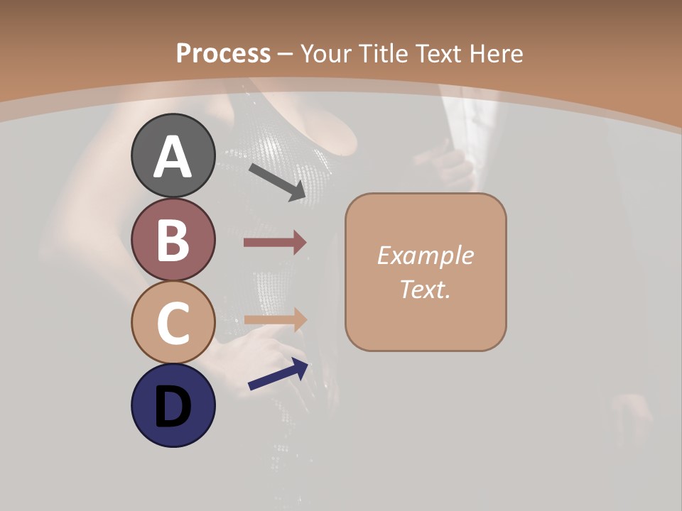 Pose Lips Lifestyle PowerPoint Template