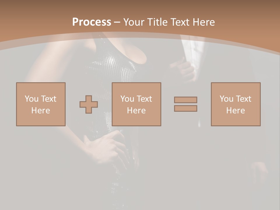 Pose Lips Lifestyle PowerPoint Template