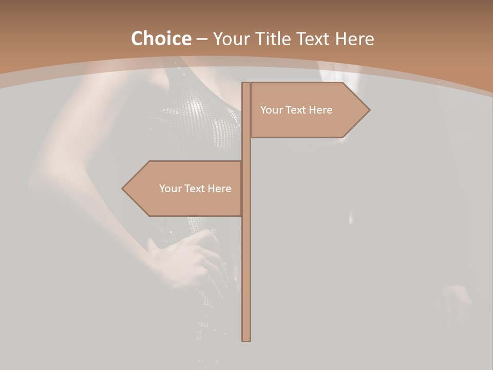 Pose Lips Lifestyle PowerPoint Template