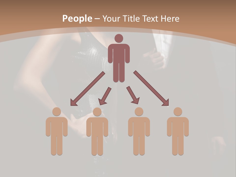 Pose Lips Lifestyle PowerPoint Template