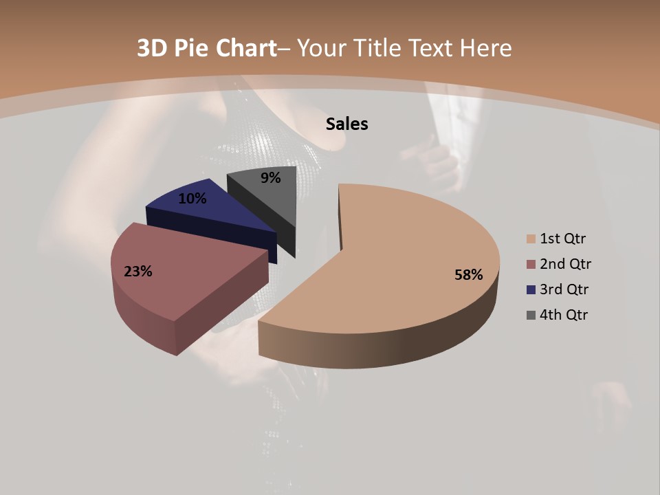 Pose Lips Lifestyle PowerPoint Template