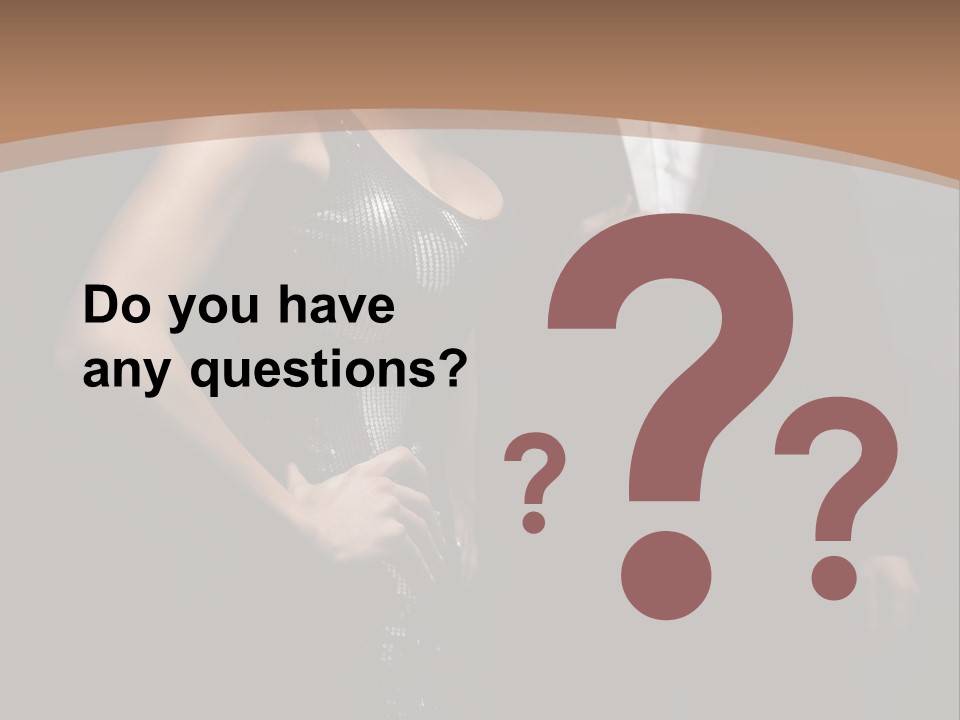 Pose Lips Lifestyle PowerPoint Template