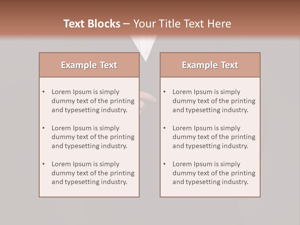 Luxury Interior Male PowerPoint Template