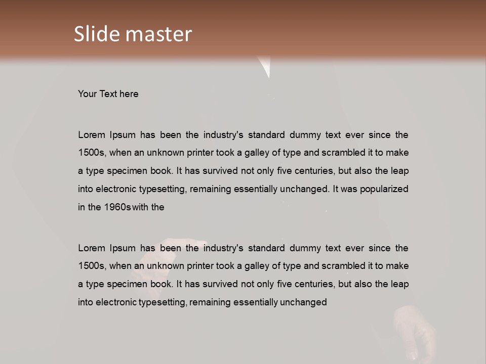 Trendy Nice Nature PowerPoint Template