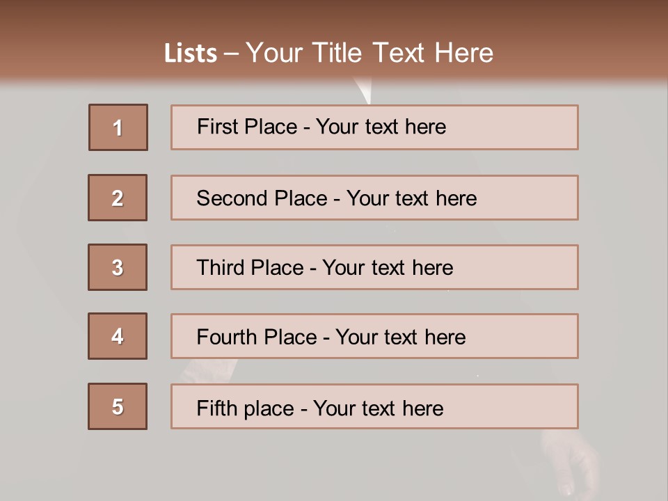 Trendy Nice Nature PowerPoint Template