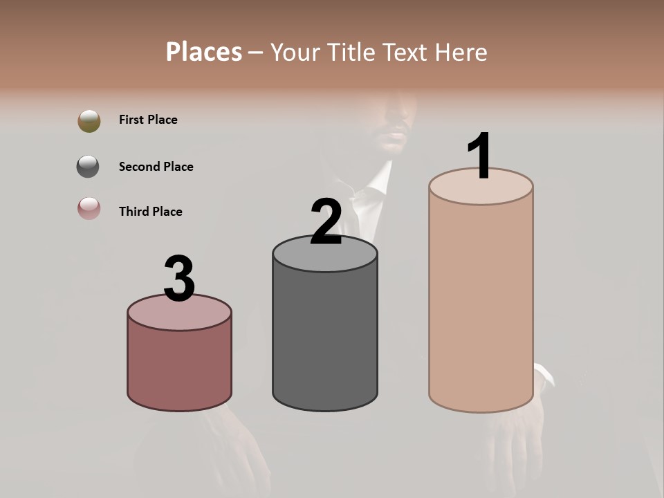 Person Young Smart PowerPoint Template