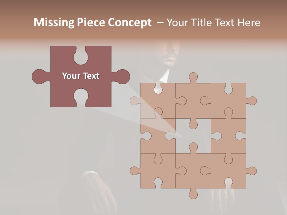 Person Young Smart PowerPoint Template