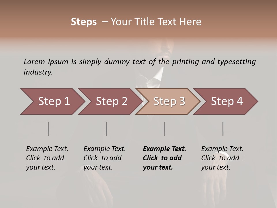 Person Young Smart PowerPoint Template