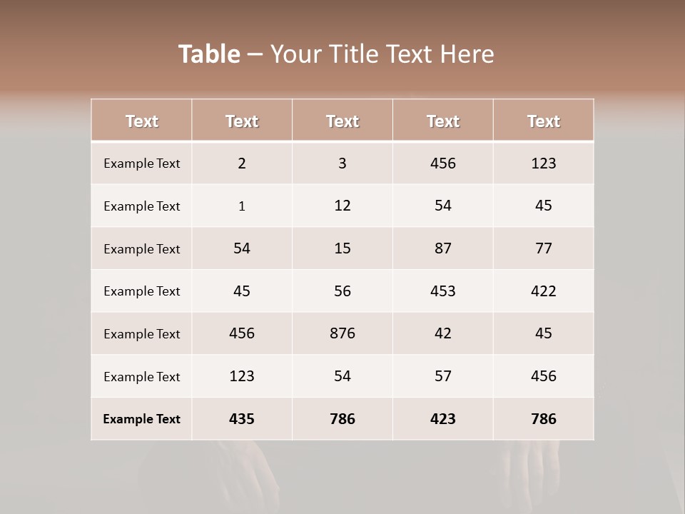 Person Young Smart PowerPoint Template