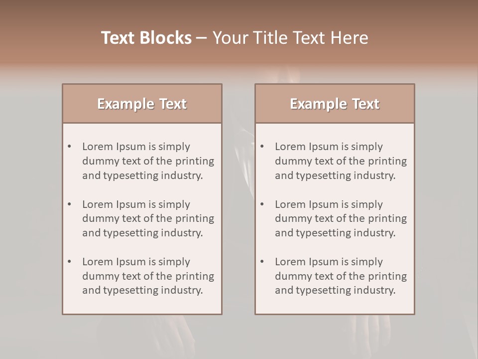 Person Young Smart PowerPoint Template