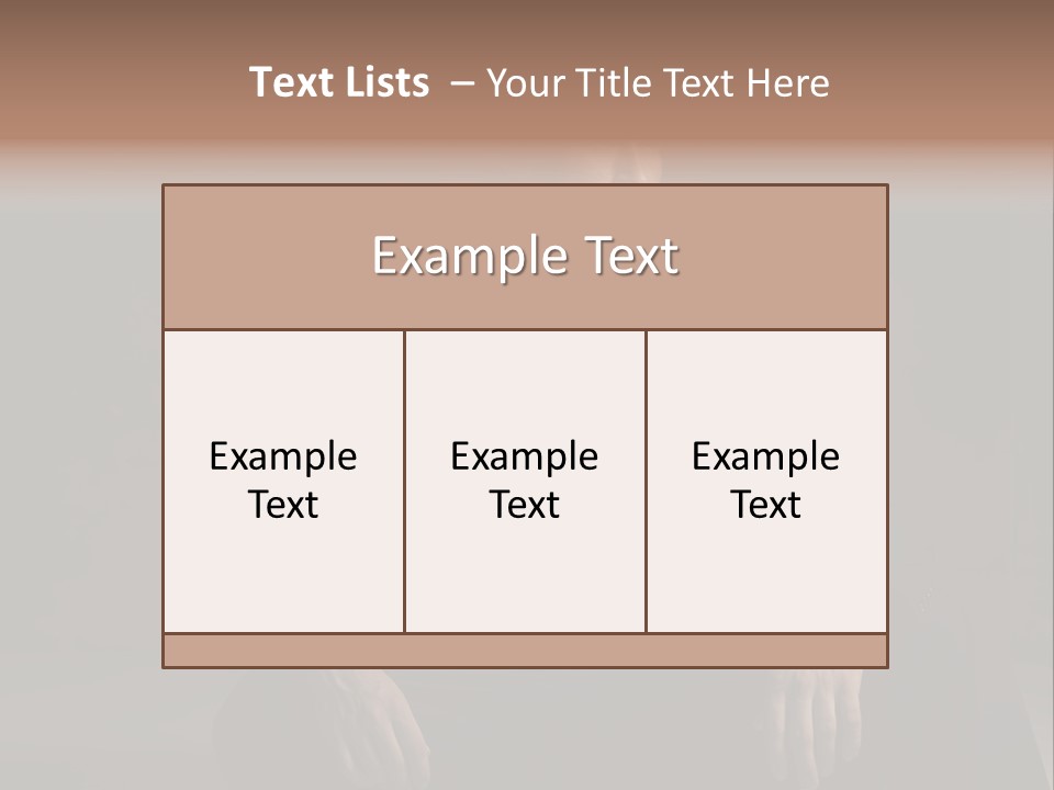Person Young Smart PowerPoint Template