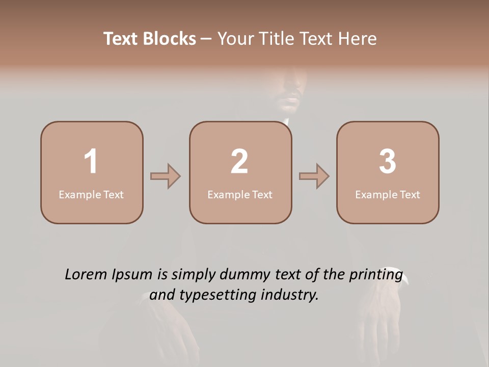 Person Young Smart PowerPoint Template