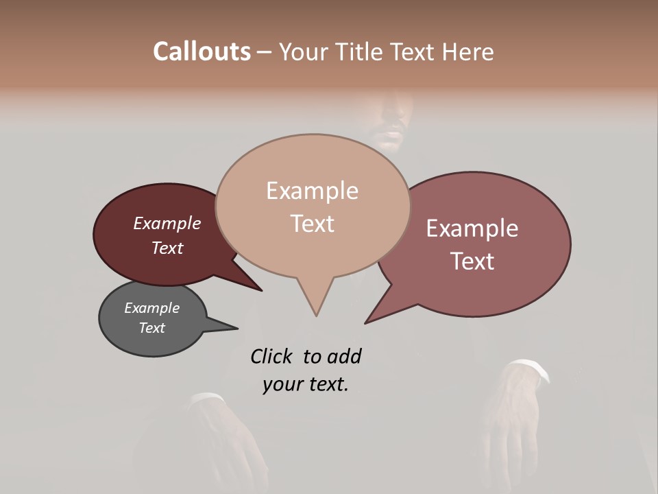 Person Young Smart PowerPoint Template