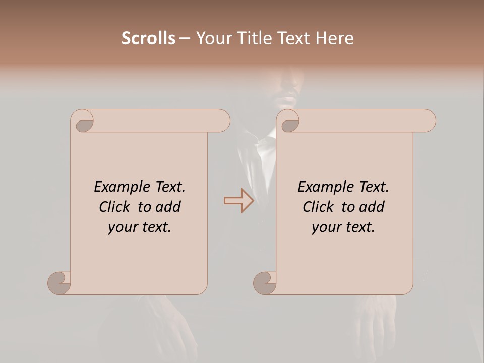 Person Young Smart PowerPoint Template