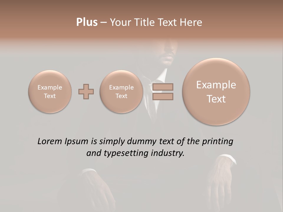 Person Young Smart PowerPoint Template