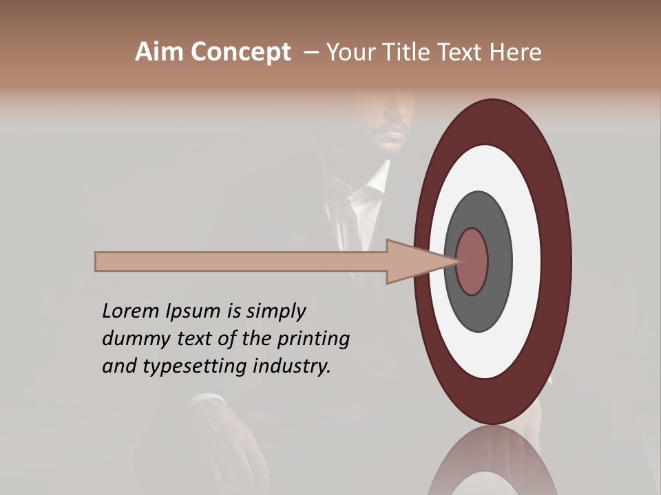 Person Young Smart PowerPoint Template