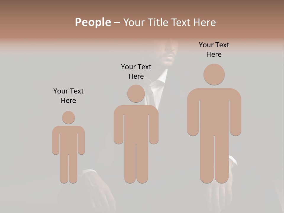 Person Young Smart PowerPoint Template