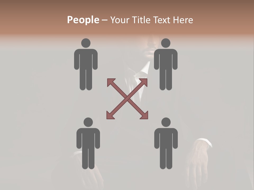 Person Young Smart PowerPoint Template