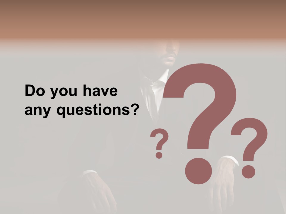 Person Young Smart PowerPoint Template