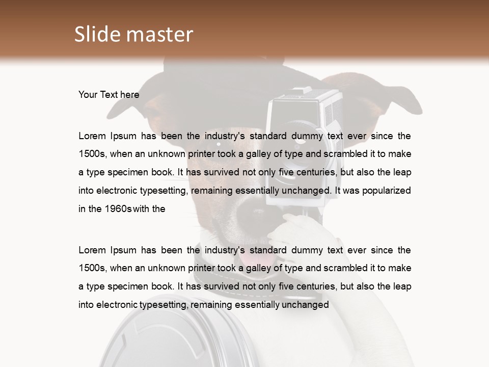 Show Photography Vision PowerPoint Template