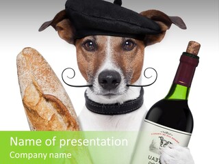 Essen Vineyard Traube PowerPoint Template