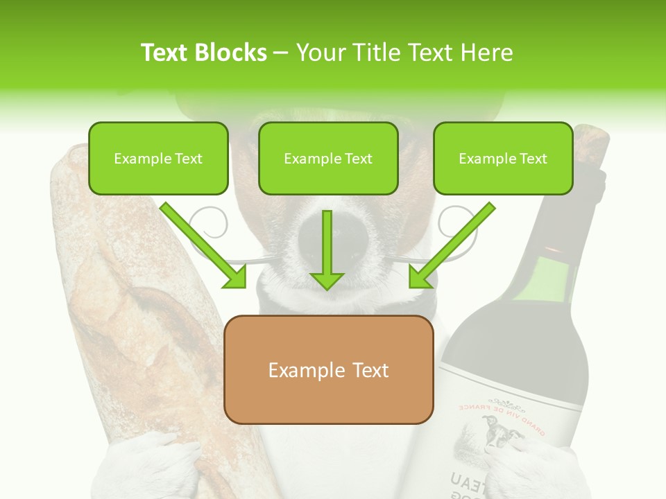 Essen Vineyard Traube PowerPoint Template