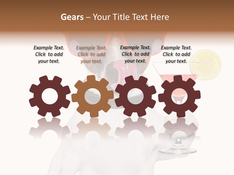 Lick Vacation Taste PowerPoint Template