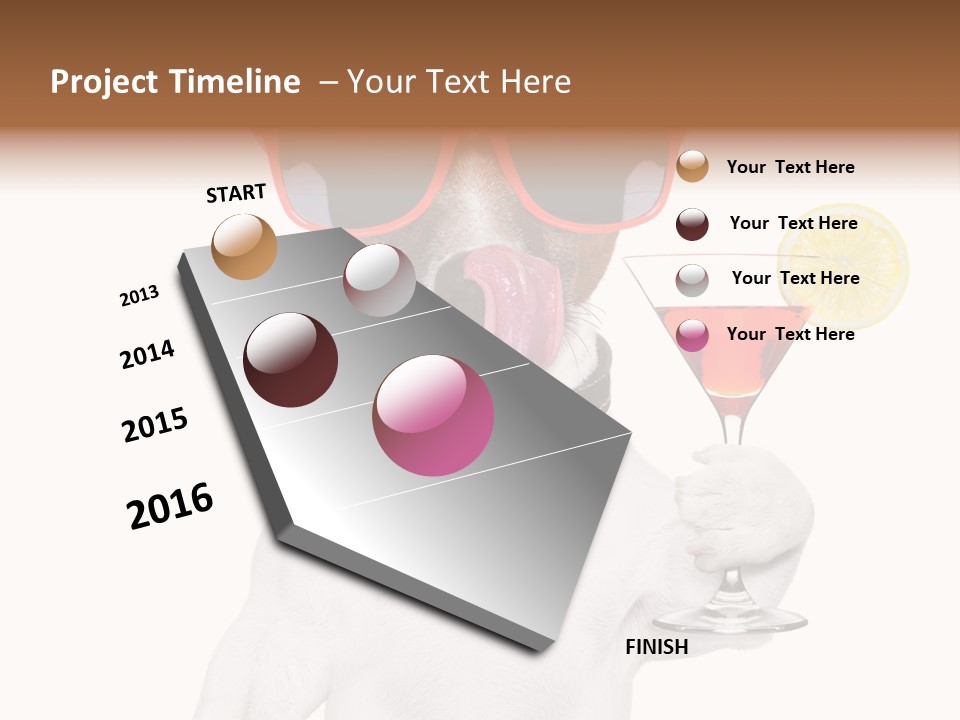 Lick Vacation Taste PowerPoint Template