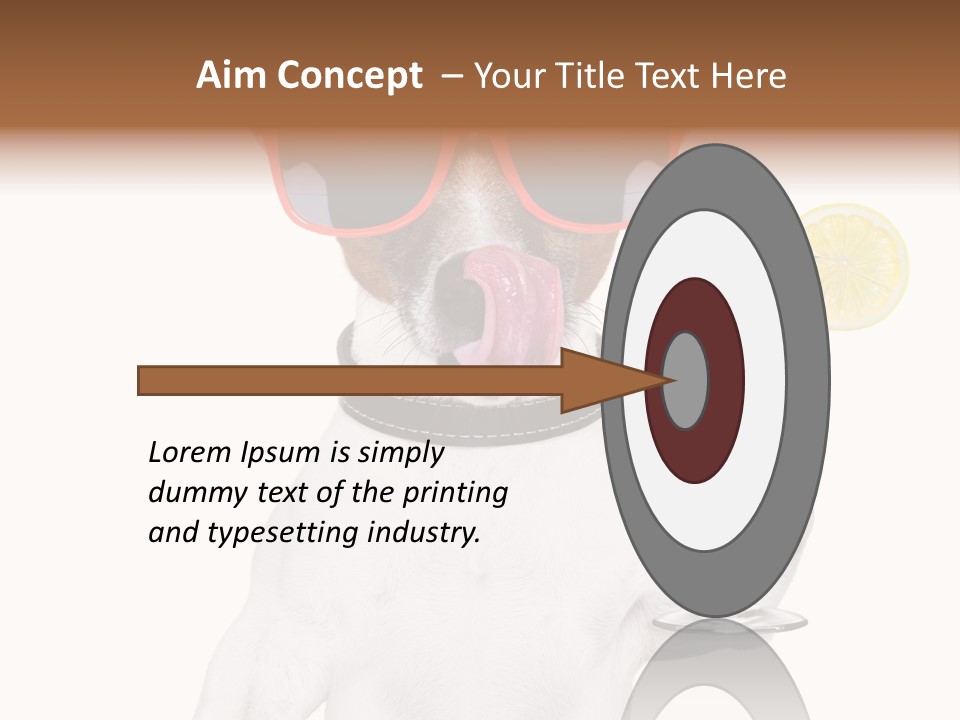 Lick Vacation Taste PowerPoint Template