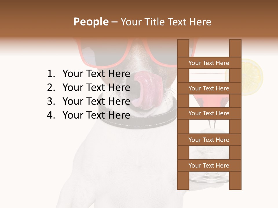 Lick Vacation Taste PowerPoint Template